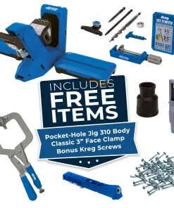 Promo ⌛ Kreg Woodworking Tool Accessories Pocket-Hole Jig 720PRO 🎁