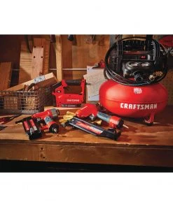 Coupon ❤️ CRAFTSMAN Air Compressors 6-Gallon Single Stage Portable Corded Electric Pancake Air Compressor with Accessories (3-Tools Included) 🔥 -Craftsman Sales Shop 43569837