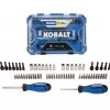 Promo 💯 Kobalt Mechanics Tool Sets 65-Piece Standard (SAE) and Metric Combination Polished Chrome Mechanics Tool Set ❤️