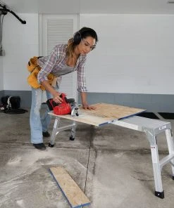 Cheapest 🥰 Werner Scaffolding 3.8-ft x 1-ft Aluminum Work Platform 250 lbs. Capacity ✨ -Craftsman Sales Shop 44000990