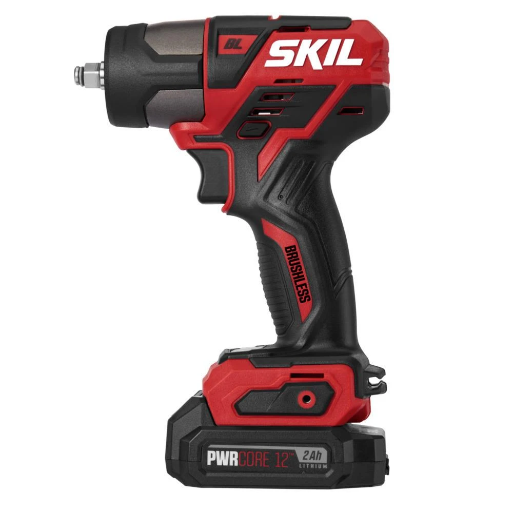 Discount β€οΈ SKIL Impact Wrenches PWR CORE 12-Amp 12-volt Variable Speed Brushless 3/8-in square Drive Cordless Impact Wrench (1-Battery Included) π 8 Discount β€οΈ SKIL Impact Wrenches PWR CORE 12-Amp 12-volt Variable Speed Brushless 3/8-in square Drive Cordless Impact Wrench (1-Battery Included) π - Image 8