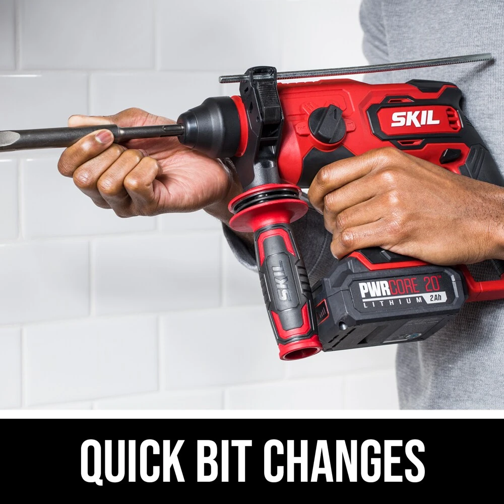 Discount π₯ SKIL Rotary Hammer Drills PWR CORE 20 20-Volt SDS-Plus Variable Speed Cordless Rotary Hammer Drill (1-Batteries Included) π₯ 8 Discount π₯ SKIL Rotary Hammer Drills PWR CORE 20 20-Volt SDS-Plus Variable Speed Cordless Rotary Hammer Drill (1-Batteries Included) π₯ - Image 8