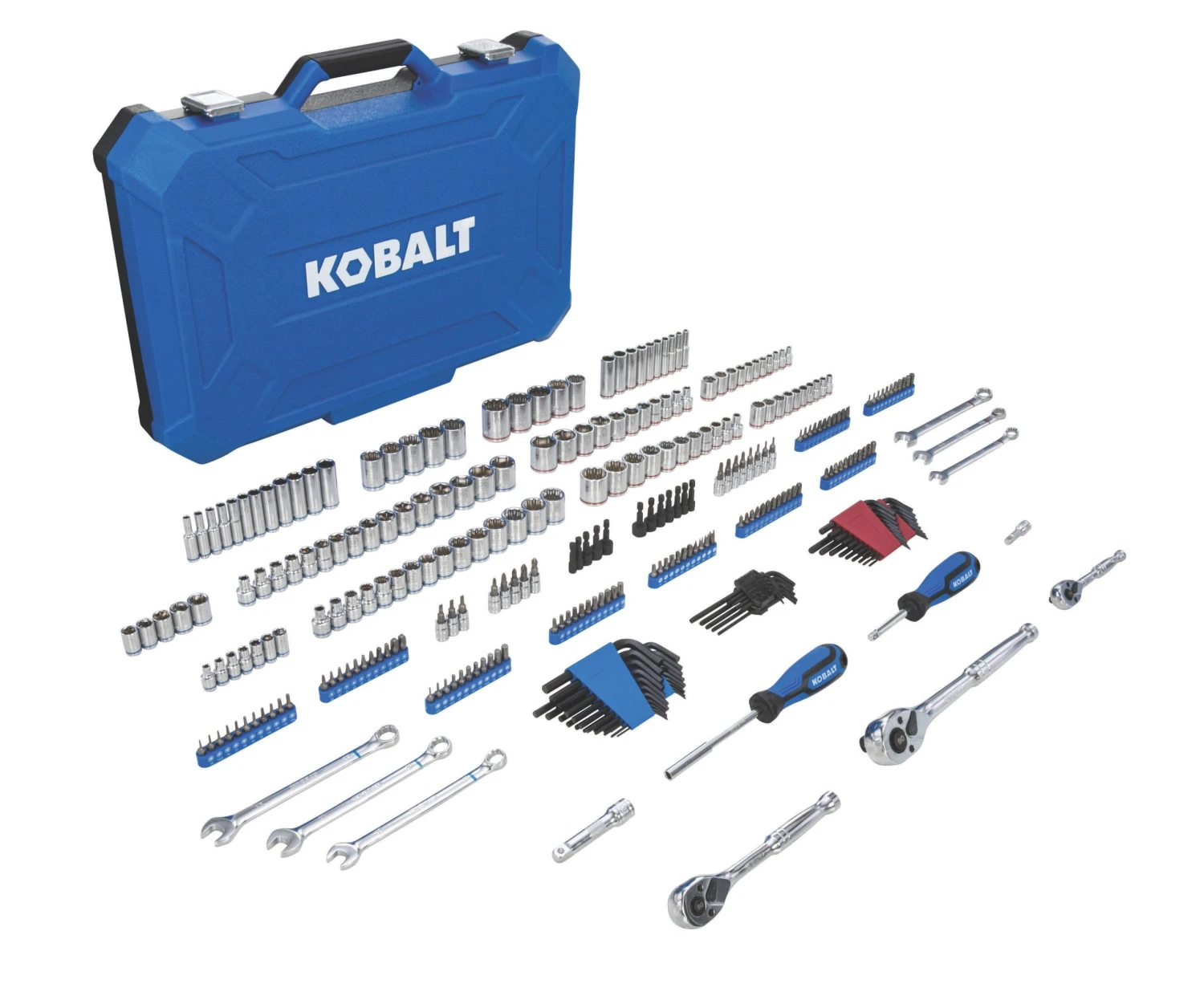 Cheap π Kobalt Mechanics Tool Sets 309-Piece Standard (SAE) and Metric Combination Polished Chrome Mechanics Tool Set (1/4-in; 3/8-in) βοΈ 1 Cheap π Kobalt Mechanics Tool Sets 309-Piece Standard (SAE) and Metric Combination Polished Chrome Mechanics Tool Set (1/4-in; 3/8-in) βοΈ