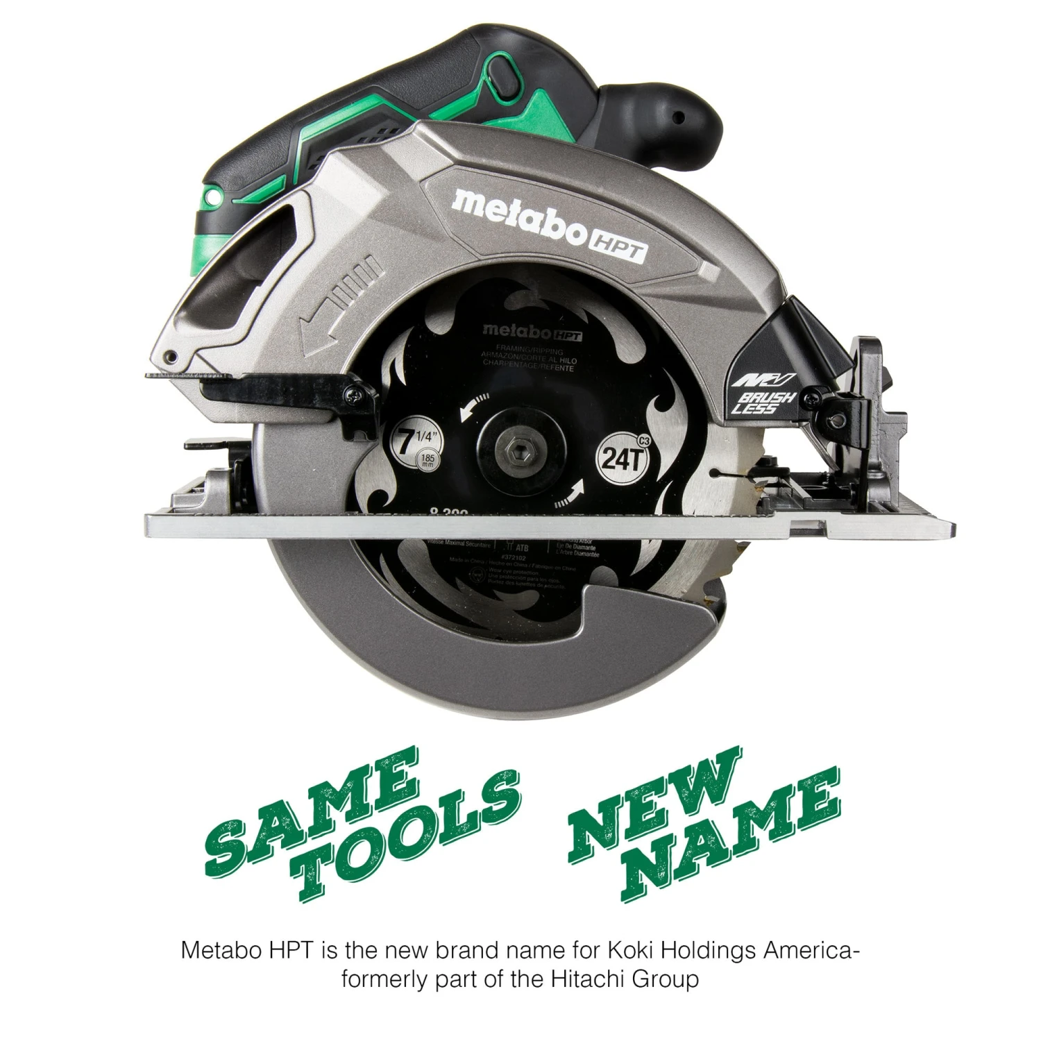 Best deal ✨ Metabo HPT Circular Saws MultiVolt 36-Volt 7-1/4-in Brushless Hybrid Cordless and Corded Circular Saw ⌛ 14 Best deal ✨ Metabo HPT Circular Saws MultiVolt 36-Volt 7-1/4-in Brushless Hybrid Cordless and Corded Circular Saw ⌛ - Image 14