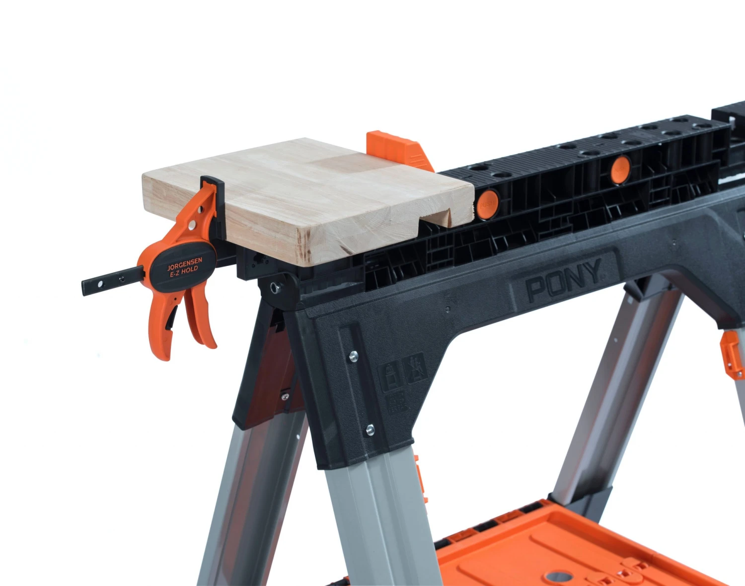 Coupon ✔️ Pony Saw Horses 2-Pack 27-in W x 34.6-in H Steel; Plastic Saw Horse (1200-lb Capacity) ❤️ 7 Coupon ✔️ Pony Saw Horses 2-Pack 27-in W x 34.6-in H Steel; Plastic Saw Horse (1200-lb Capacity) ❤️ - Image 7