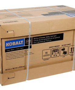 Deals ❤️ Kobalt Top Tool Chests 30.5-in W x 37.5-in H 3-Drawer Steel Tool Chest (Black) 🌟 -Craftsman Sales Shop 44258614 scaled