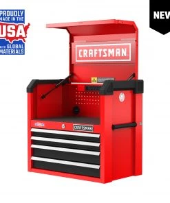 Discount ⌛ CRAFTSMAN Top Tool Chests 2000 Series 26-In 4-Drawer Chest - Red ✨