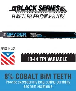 Best Pirce β Spyder Reciprocating Saw Blades Black Series 17-Pack Bi-metal Set Wood/Metal Cutting Reciprocating Saw Blade Set π 20 Best Pirce β Spyder Reciprocating Saw Blades Black Series 17-Pack Bi-metal Set Wood/Metal Cutting Reciprocating Saw Blade Set π -Craftsman Sales Shop 44393603