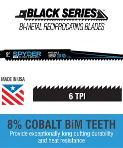 Best Pirce β Spyder Reciprocating Saw Blades Black Series 17-Pack Bi-metal Set Wood/Metal Cutting Reciprocating Saw Blade Set π 19 Best Pirce β Spyder Reciprocating Saw Blades Black Series 17-Pack Bi-metal Set Wood/Metal Cutting Reciprocating Saw Blade Set π -Craftsman Sales Shop 44393611