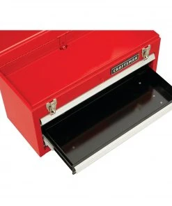 Flash Sale 😉 CRAFTSMAN Portable Tool Boxes Portable 20.5-in Ball-bearing 3-Drawer Red Steel Lockable Tool Box 👏 -Craftsman Sales Shop 44397002