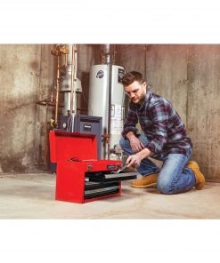 Flash Sale 😉 CRAFTSMAN Portable Tool Boxes Portable 20.5-in Ball-bearing 3-Drawer Red Steel Lockable Tool Box 👏 -Craftsman Sales Shop 44397010