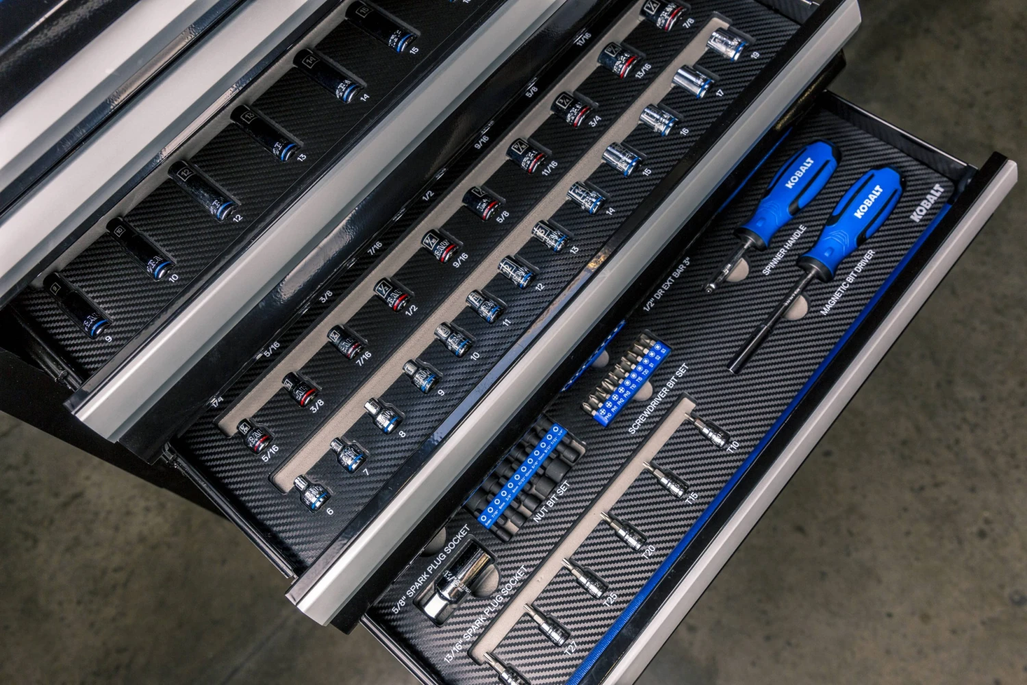 New ๐ Kobalt Mechanics Tool Sets 300-Piece Standard (SAE) and Metric Combination Polished Chrome Mechanics Tool Set (1/4-in; 3/8-in) ๐ 15 New ๐ Kobalt Mechanics Tool Sets 300-Piece Standard (SAE) and Metric Combination Polished Chrome Mechanics Tool Set (1/4-in; 3/8-in) ๐ - Image 15