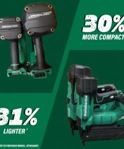 Hot Sale 😍 Metabo HPT Nailers MultiVolt 18-Gauge 18-volt Cordless Brad Nailer 😀 -Craftsman Sales Shop 44418579