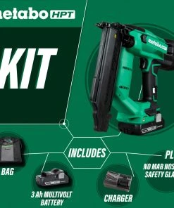 Hot Sale 😍 Metabo HPT Nailers MultiVolt 18-Gauge 18-volt Cordless Brad Nailer 😀 -Craftsman Sales Shop 44418582 scaled