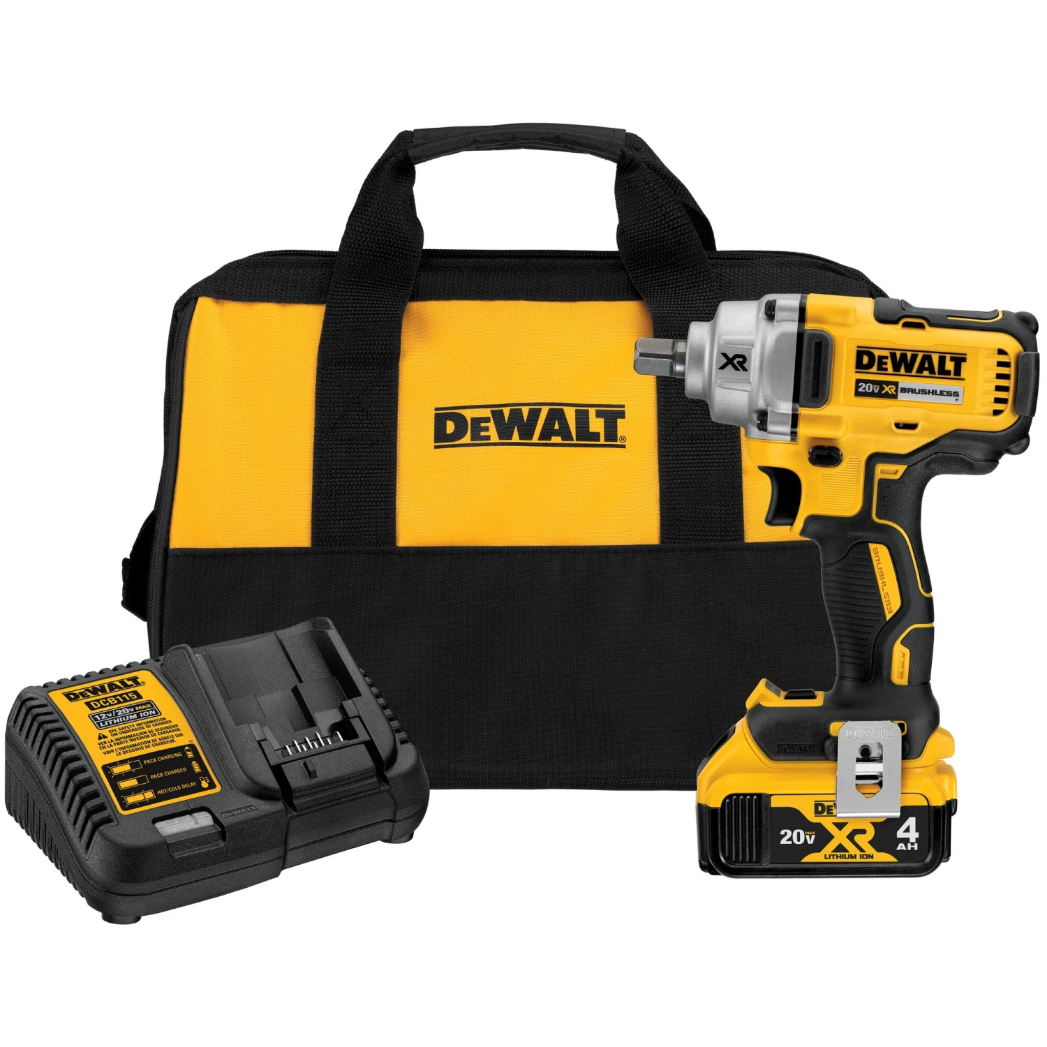 Top 10 ✨ DEWALT Impact Wrenches Xr 20-volt Max Variable Speed Brushless 1/2-in Drive Cordless Impact Wrench (1-Battery Included) ✨ 1 Top 10 ✨ DEWALT Impact Wrenches Xr 20-volt Max Variable Speed Brushless 1/2-in Drive Cordless Impact Wrench (1-Battery Included) ✨