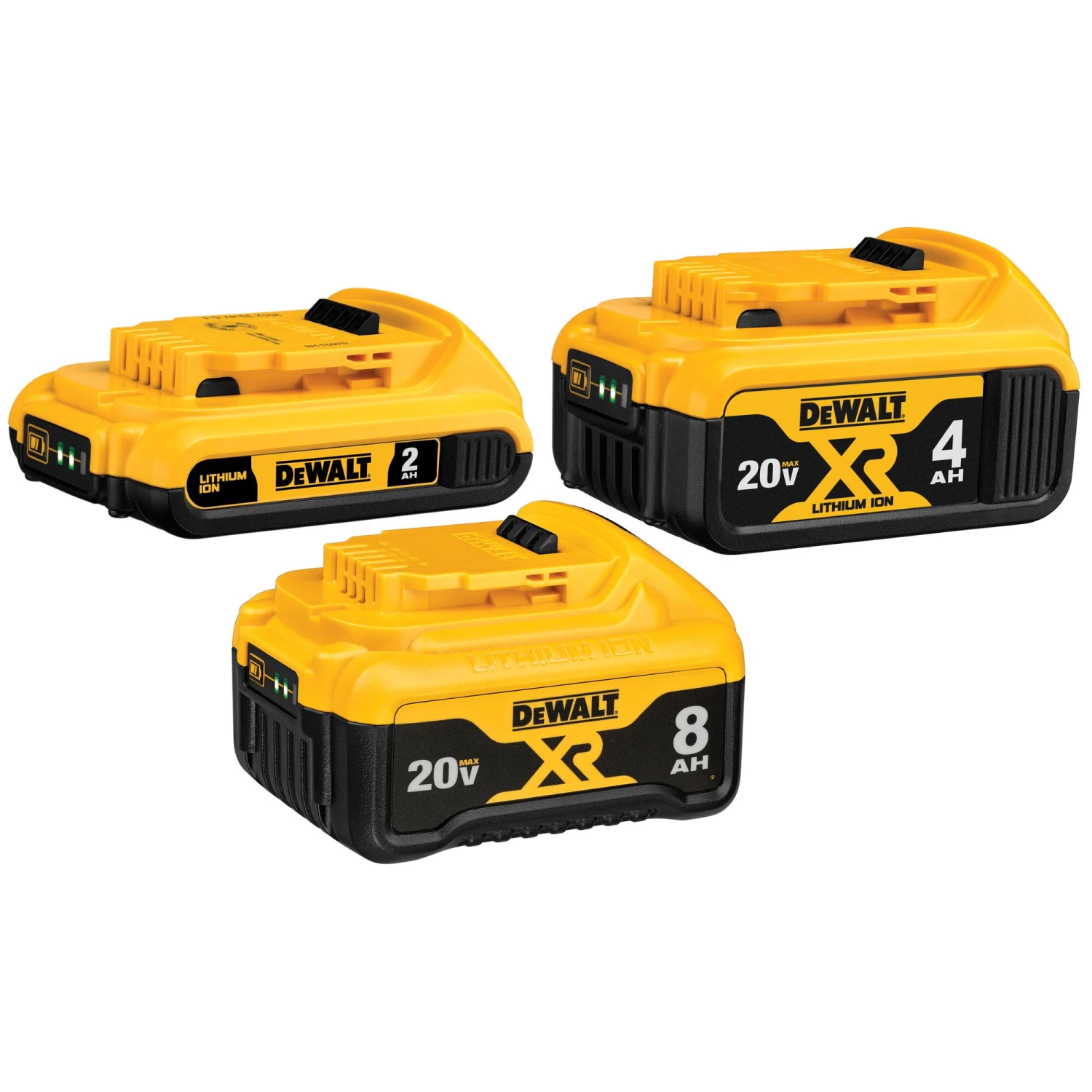 Best Sale π DEWALT Power Tool Batteries & Chargers V20 20-volt Max 3-Pack 8 Amp-Hour; 4 Amp-Hour Lithium-ion Power Tool Battery π 1 Best Sale π DEWALT Power Tool Batteries & Chargers V20 20-volt Max 3-Pack 8 Amp-Hour; 4 Amp-Hour Lithium-ion Power Tool Battery π