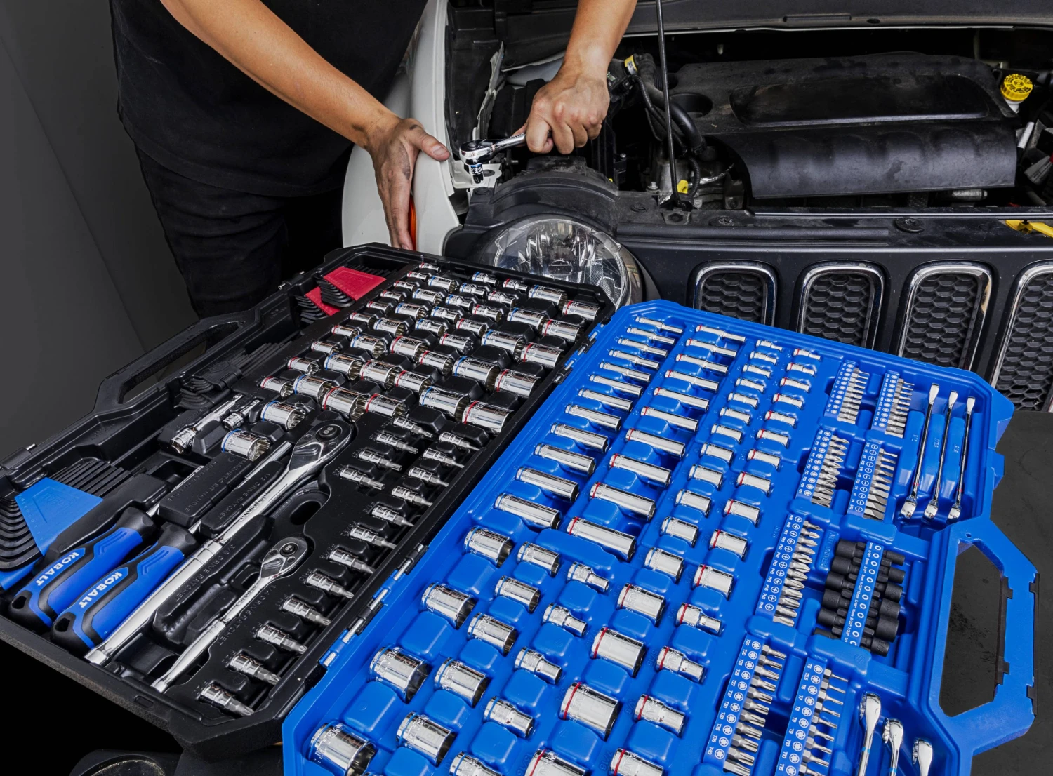 Cheap π Kobalt Mechanics Tool Sets 309-Piece Standard (SAE) and Metric Combination Polished Chrome Mechanics Tool Set (1/4-in; 3/8-in) βοΈ 12 Cheap π Kobalt Mechanics Tool Sets 309-Piece Standard (SAE) and Metric Combination Polished Chrome Mechanics Tool Set (1/4-in; 3/8-in) βοΈ - Image 12