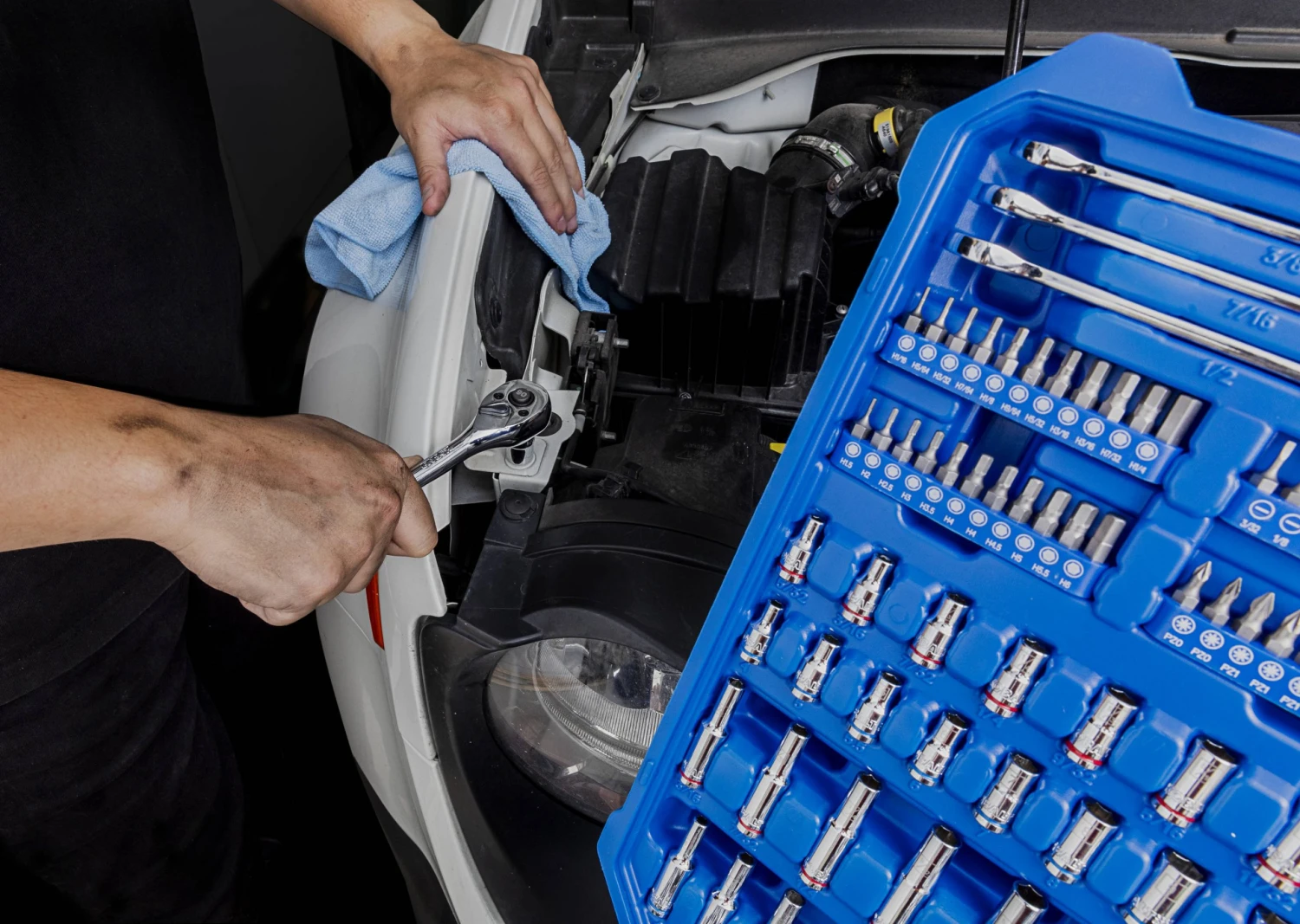 Cheap π Kobalt Mechanics Tool Sets 309-Piece Standard (SAE) and Metric Combination Polished Chrome Mechanics Tool Set (1/4-in; 3/8-in) βοΈ 11 Cheap π Kobalt Mechanics Tool Sets 309-Piece Standard (SAE) and Metric Combination Polished Chrome Mechanics Tool Set (1/4-in; 3/8-in) βοΈ - Image 11