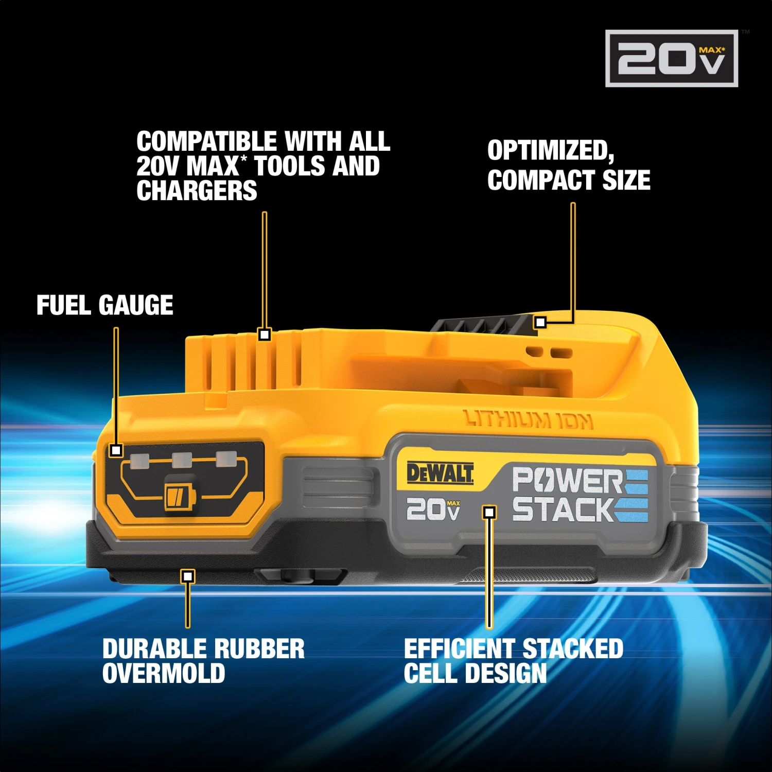 Top 10 🤩 DEWALT Power Tool Batteries & Chargers 20V MAX DEWALT POWERSTACK Compact Battery (2-PK) 🥰 2 Top 10 🤩 DEWALT Power Tool Batteries & Chargers 20V MAX DEWALT POWERSTACK Compact Battery (2-PK) 🥰 - Image 2
