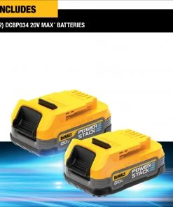 Top 10 🤩 DEWALT Power Tool Batteries & Chargers 20V MAX DEWALT POWERSTACK Compact Battery (2-PK) 🥰 21 Top 10 🤩 DEWALT Power Tool Batteries & Chargers 20V MAX DEWALT POWERSTACK Compact Battery (2-PK) 🥰 -Craftsman Sales Shop 45051250