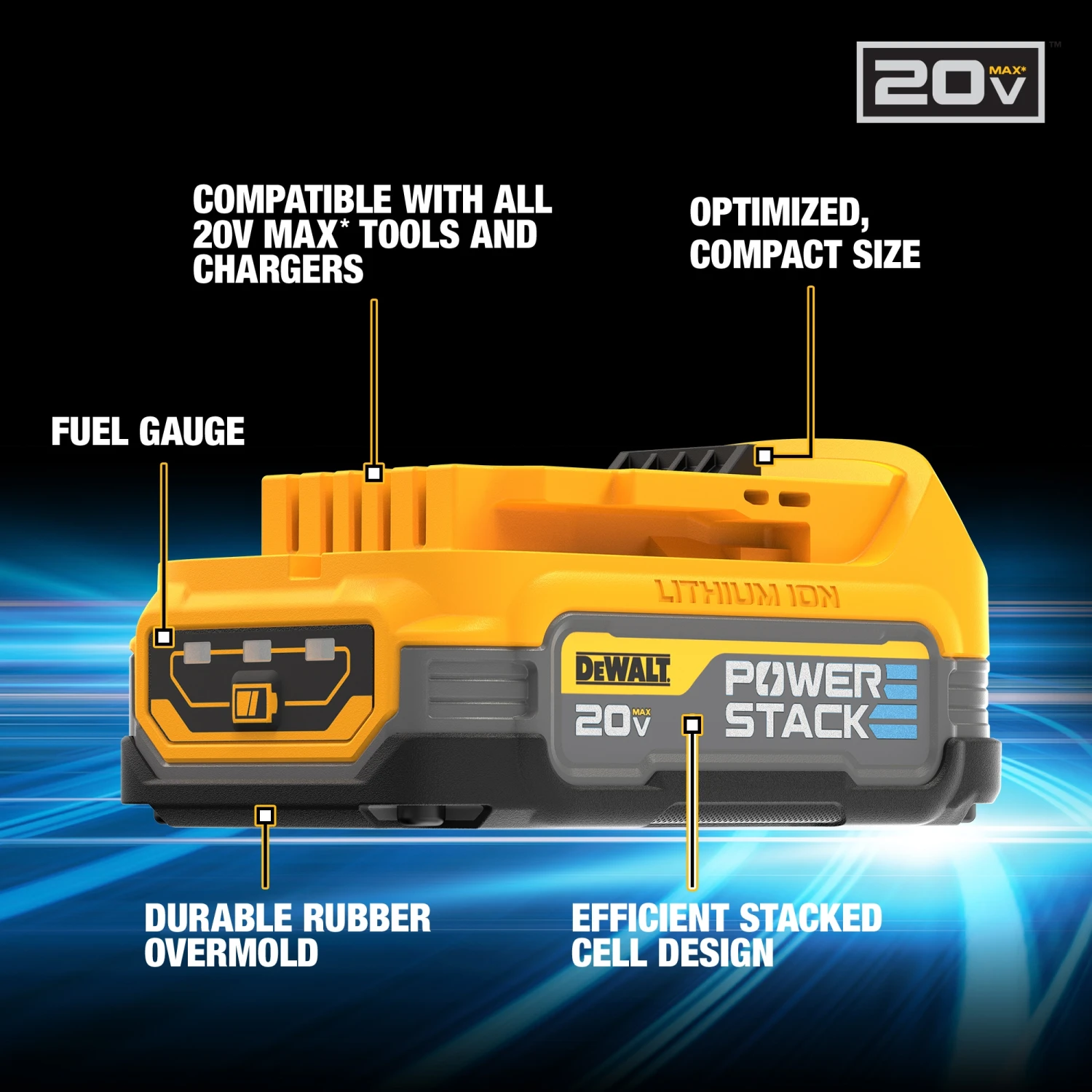 Best reviews of ⭐ DEWALT Power Tool Batteries & Chargers 20V MAX DEWALT POWERSTACK Compact Battery ✔️ 2 Best reviews of ⭐ DEWALT Power Tool Batteries & Chargers 20V MAX DEWALT POWERSTACK Compact Battery ✔️ - Image 2