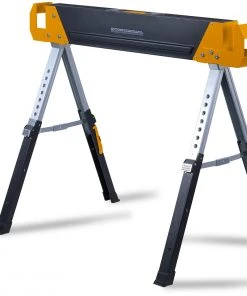 Deals 🧨 TOUGHBUILT Saw Horses 40.3-in W x 32-in H Adjustable Steel Saw Horse (1300-lb Capacity) 🎉 -Craftsman Sales Shop 45066596