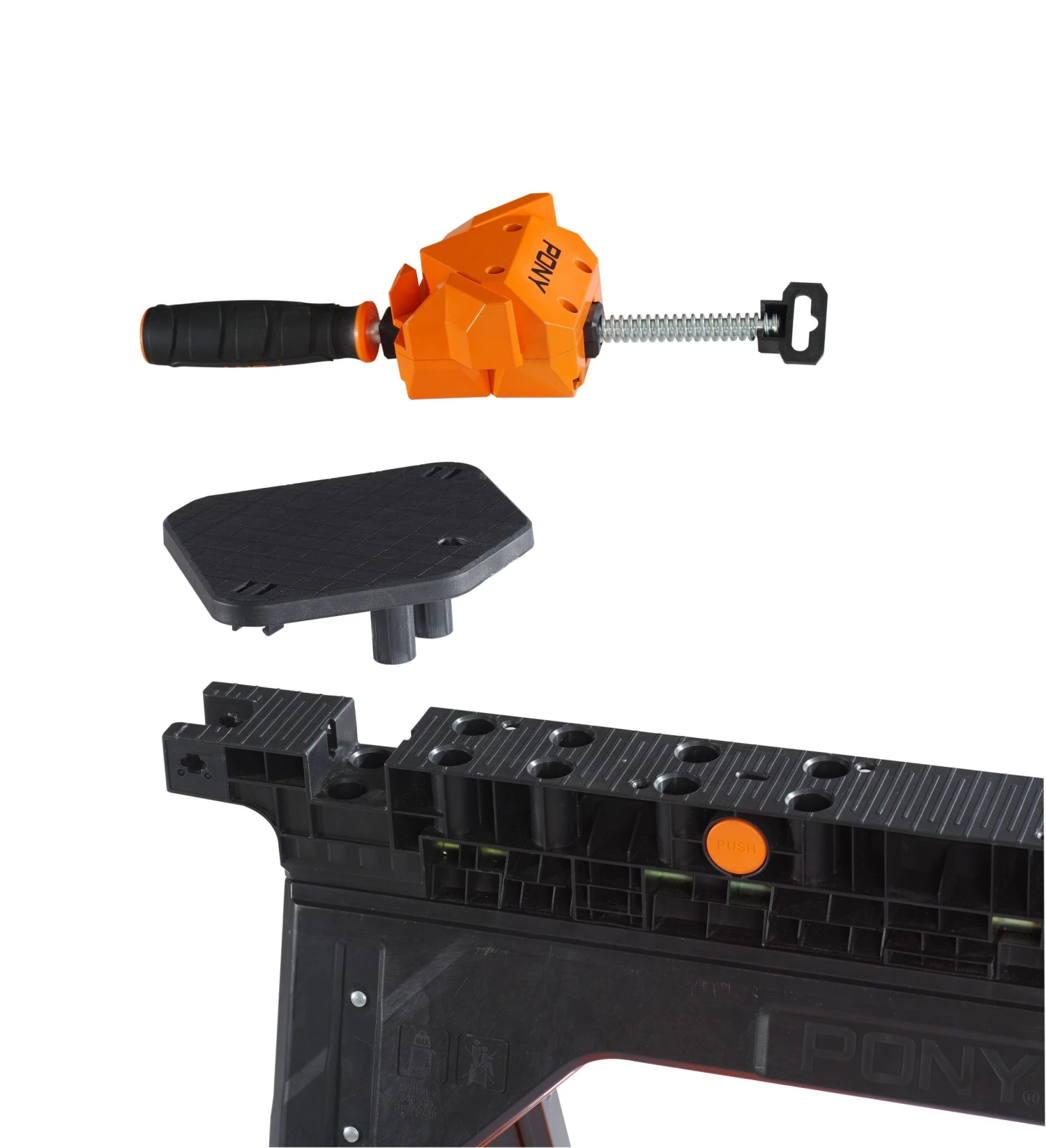 Coupon ✔️ Pony Saw Horses 2-Pack 27-in W x 34.6-in H Steel; Plastic Saw Horse (1200-lb Capacity) ❤️ 12 Coupon ✔️ Pony Saw Horses 2-Pack 27-in W x 34.6-in H Steel; Plastic Saw Horse (1200-lb Capacity) ❤️ - Image 12