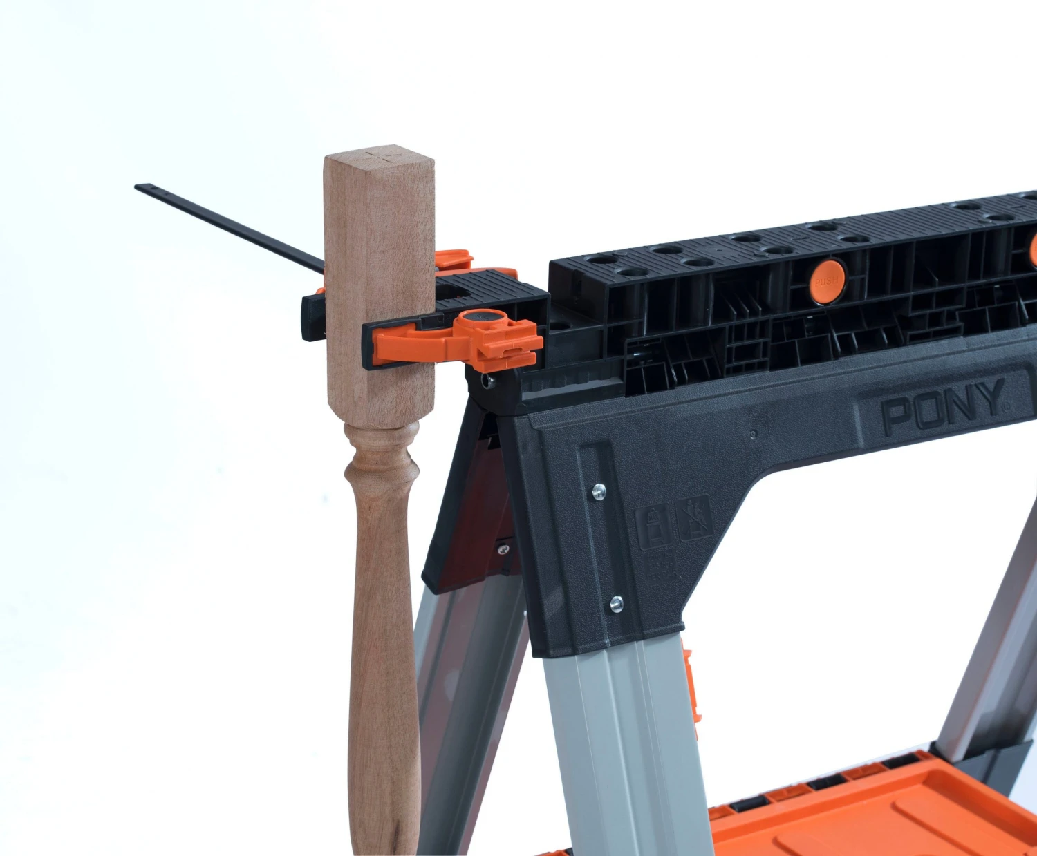 Coupon ✔️ Pony Saw Horses 2-Pack 27-in W x 34.6-in H Steel; Plastic Saw Horse (1200-lb Capacity) ❤️ 9 Coupon ✔️ Pony Saw Horses 2-Pack 27-in W x 34.6-in H Steel; Plastic Saw Horse (1200-lb Capacity) ❤️ - Image 9