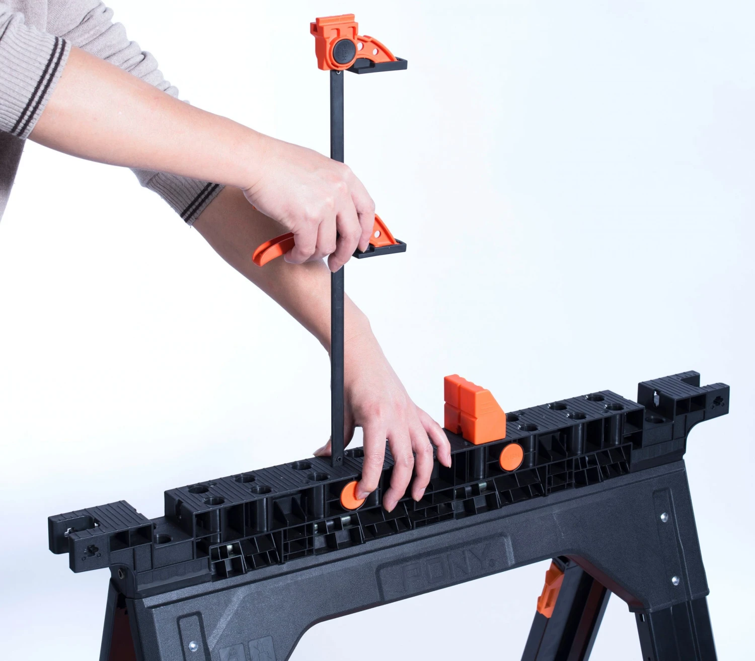 Coupon ✔️ Pony Saw Horses 2-Pack 27-in W x 34.6-in H Steel; Plastic Saw Horse (1200-lb Capacity) ❤️ 8 Coupon ✔️ Pony Saw Horses 2-Pack 27-in W x 34.6-in H Steel; Plastic Saw Horse (1200-lb Capacity) ❤️ - Image 8