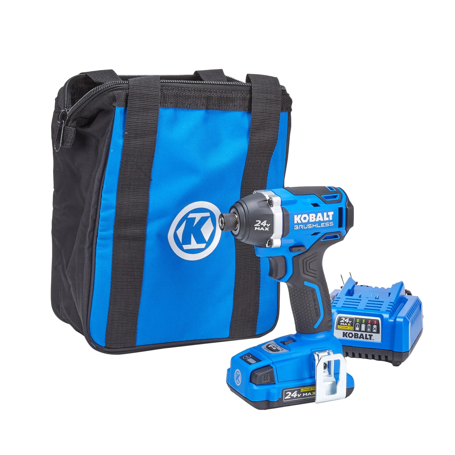 Outlet 💯 Kobalt Impact Drivers 24-volt Max Variable Speed Brushless Cordless Impact Driver (1-Battery Included) ✔️ 6 Outlet 💯 Kobalt Impact Drivers 24-volt Max Variable Speed Brushless Cordless Impact Driver (1-Battery Included) ✔️ - Image 6