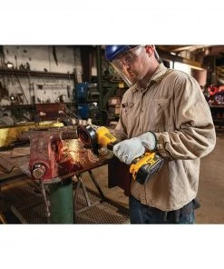 Discount ❤️ DEWALT Angle Grinders XR POWER DETECT 4.5-in 20-Volt Max Paddle Switch Brushless Cordless Angle Grinder 😍 -Craftsman Sales Shop 45360256