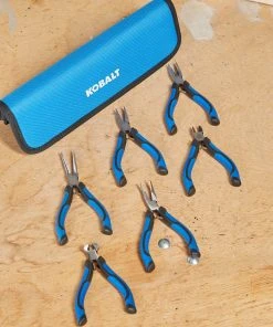 Hot Sale 🧨 Kobalt Plier Sets 6pc mini pliers set with zip case 6-Pack Assorted Plier Set 🤩 -Craftsman Sales Shop 45373817