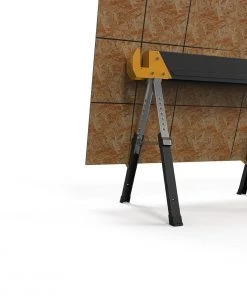 Deals 🧨 TOUGHBUILT Saw Horses 40.3-in W x 32-in H Adjustable Steel Saw Horse (1300-lb Capacity) 🎉 -Craftsman Sales Shop 45441064