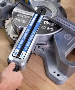 Budget 🎉 Kobalt Miter Saws 24-Volt 7-1/4-In Miter Saw - Bare Tool ⭐ -Craftsman Sales Shop 45534314