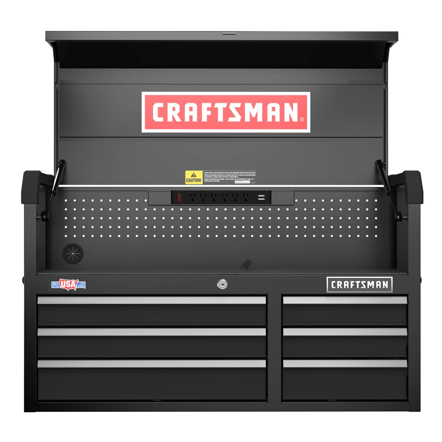 Coupon ⭐ CRAFTSMAN Top Tool Chests 2000 Series 40.5-in W x 24.7-in H 6-Drawer Steel Tool Chest (Black) ⌛ 4 Coupon ⭐ CRAFTSMAN Top Tool Chests 2000 Series 40.5-in W x 24.7-in H 6-Drawer Steel Tool Chest (Black) ⌛ - Image 4